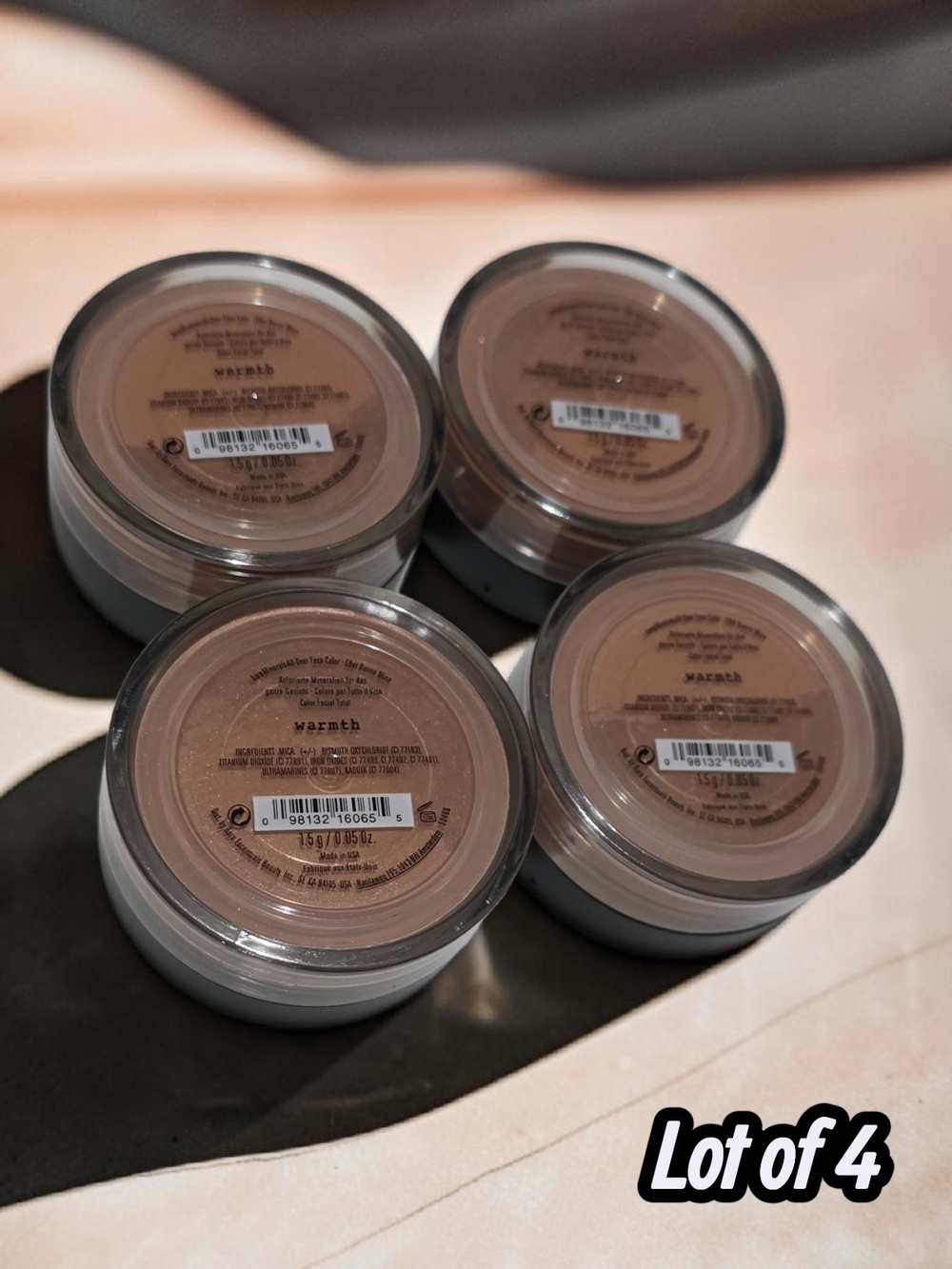 Lot Of 4 Bareminerals Warmth Bronzer (Super Deal)